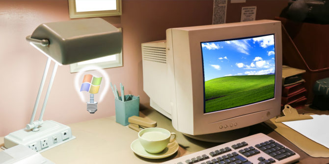 Photo of old computer